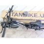Велосипед Crossbike 24" Next 2025 Рама 12" black-blue — надійний гірський байк для підлітків