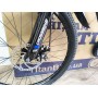 Велосипед Crossbike 24" Next 2025 Рама 12" black-blue — надійний гірський байк для підлітків