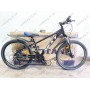 Велосипед Crossbike 24" Next 2025 Рама 12" black-blue — надійний гірський байк для підлітків