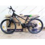 Велосипед Crossbike 24" Next 2025 Рама 12" black-green — надійний гірський байк для підлітків