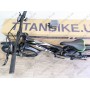 Велосипед Crossbike 24" Next 2025 Рама 12" black-green — надійний гірський байк для підлітків