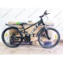 Велосипед Crossbike 24" Next 2025 Рама 12" black-green — надійний гірський байк для підлітків