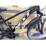Велосипед Crossbike 24" Next 2025 Рама 12" black-green — надійний гірський байк для підлітків