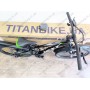 Велосипед Crossbike 24" Next 2025 Рама 12" black-green — надійний гірський байк для підлітків