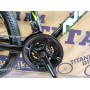 Велосипед Crossbike 24" Next 2025 Рама 12" black-green — надійний гірський байк для підлітків