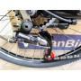 Велосипед Crossbike 24" Next 2025 Рама 12" black-green — надійний гірський байк для підлітків