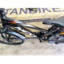 Велосипед Crossbike 24" Next 2025 Рама 12" black-red — надійний гірський байк для підлітків