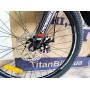 Велосипед Crossbike 24" Next 2025 Рама 12" black-red — надійний гірський байк для підлітків