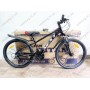Велосипед Crossbike 24" Next 2025 Рама 12" black-red — надійний гірський байк для підлітків