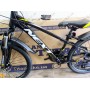 Велосипед Crossbike 24" Next 2025 Рама 12" black-yellow — надійний гірський байк для підлітків