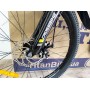 Велосипед Crossbike 24" Next 2025 Рама 12" black-yellow — надійний гірський байк для підлітків