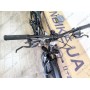 Велосипед Crossbike 24" Next 2025 Рама 12" black-yellow — надійний гірський байк для підлітків