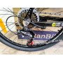 Велосипед Crossbike 24" Next 2025 Рама 12" black-yellow — надійний гірський байк для підлітків