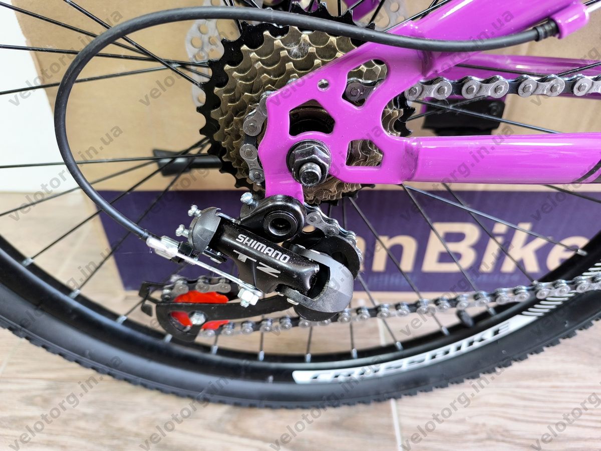 Велосипед CrossBike 24" Rockfire рама 11" purple