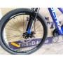 Велосипед Crossbike 24" Ultra 2026 Рама 12" blue-white алюмінієвий