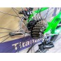 Велосипед Crossbike 24" Ultra 2026 Рама 12" green-black