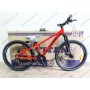 Велосипед Crossbike 24" Ultra 2026 Рама 12" red-black алюмінієвий