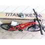 Велосипед Crossbike 24" Ultra 2026 Рама 12" red-black алюмінієвий