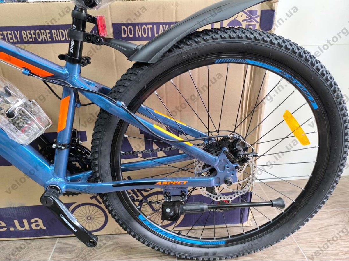 Велосипед Crossbike 26" Aspect Рама 13" blue