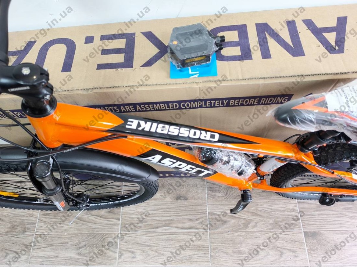 Велосипед Crossbike 26" Aspect Рама 13" orange