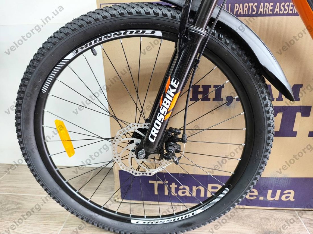 Велосипед Crossbike 26" Aspect Рама 13" orange