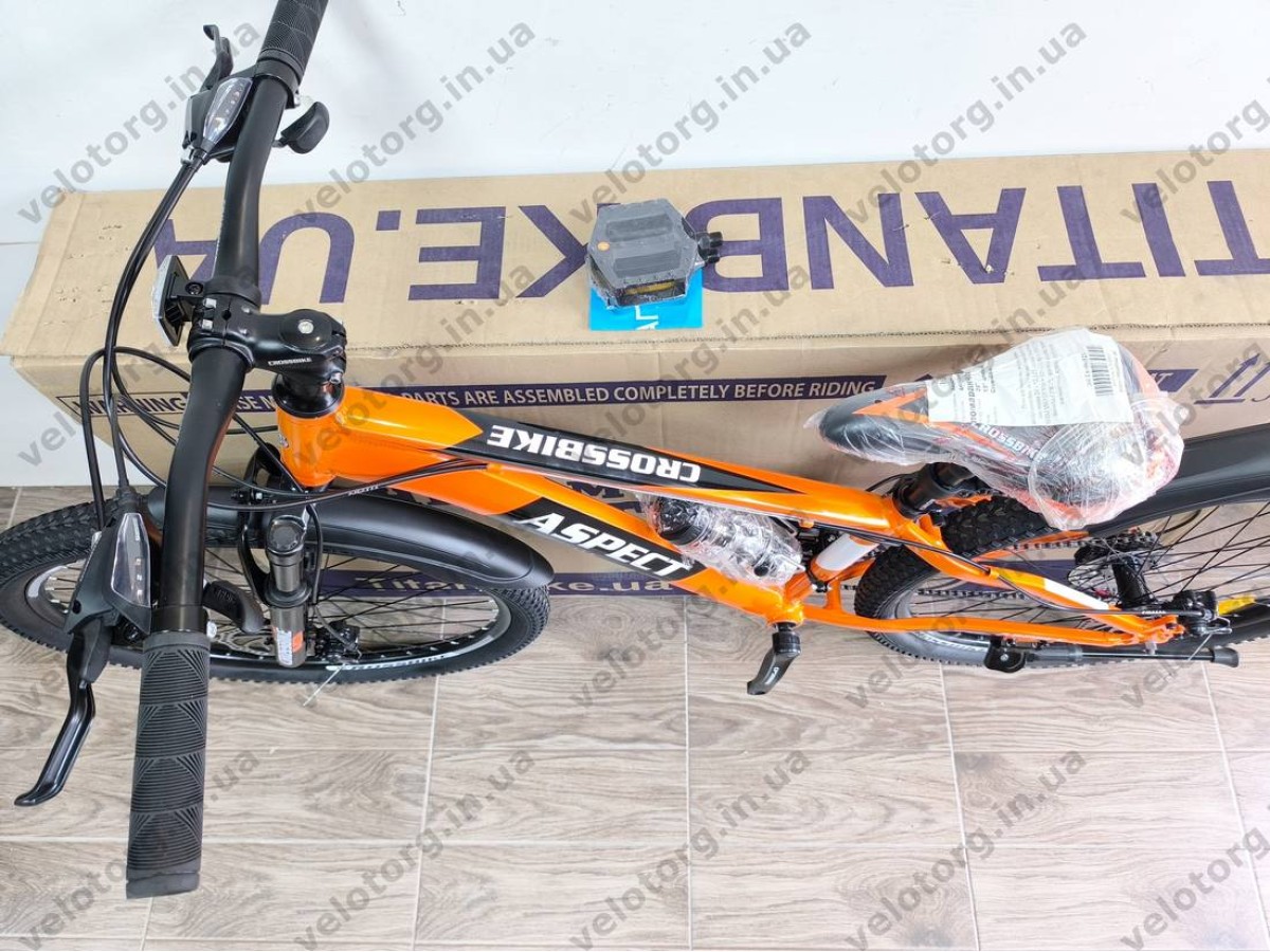 Велосипед Crossbike 26" Aspect Рама 13" orange