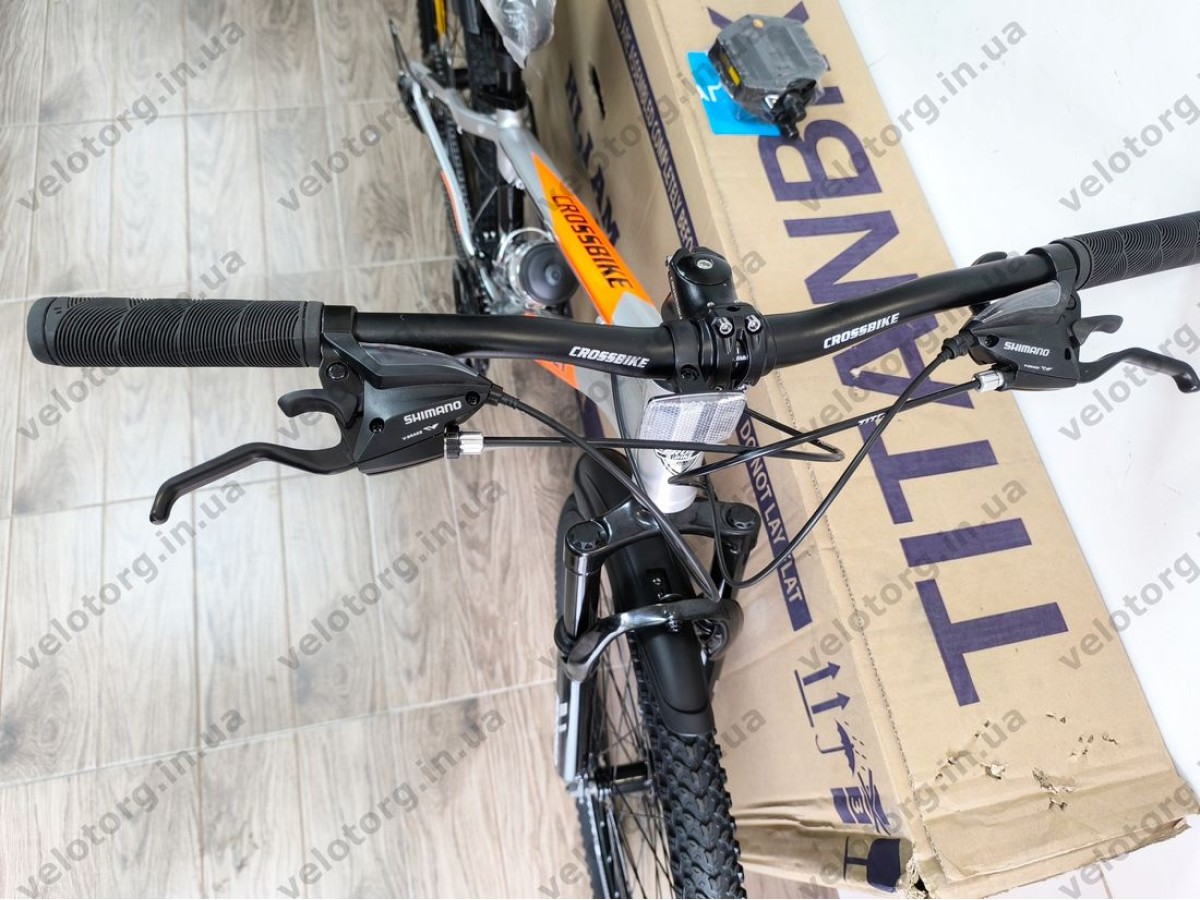 Велосипед Crossbike 26" Aspect Рама 13" silver
