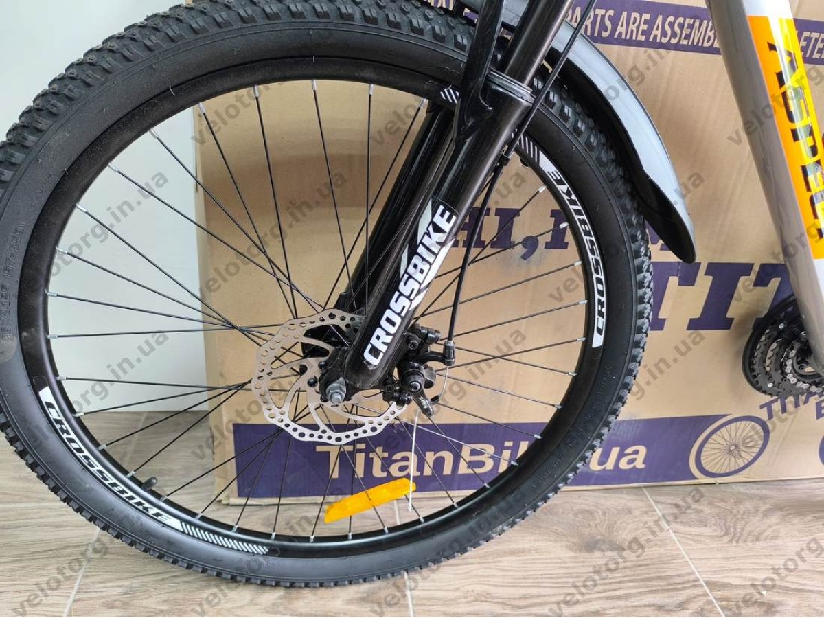 Велосипед Crossbike 26" Aspect Рама 13" silver