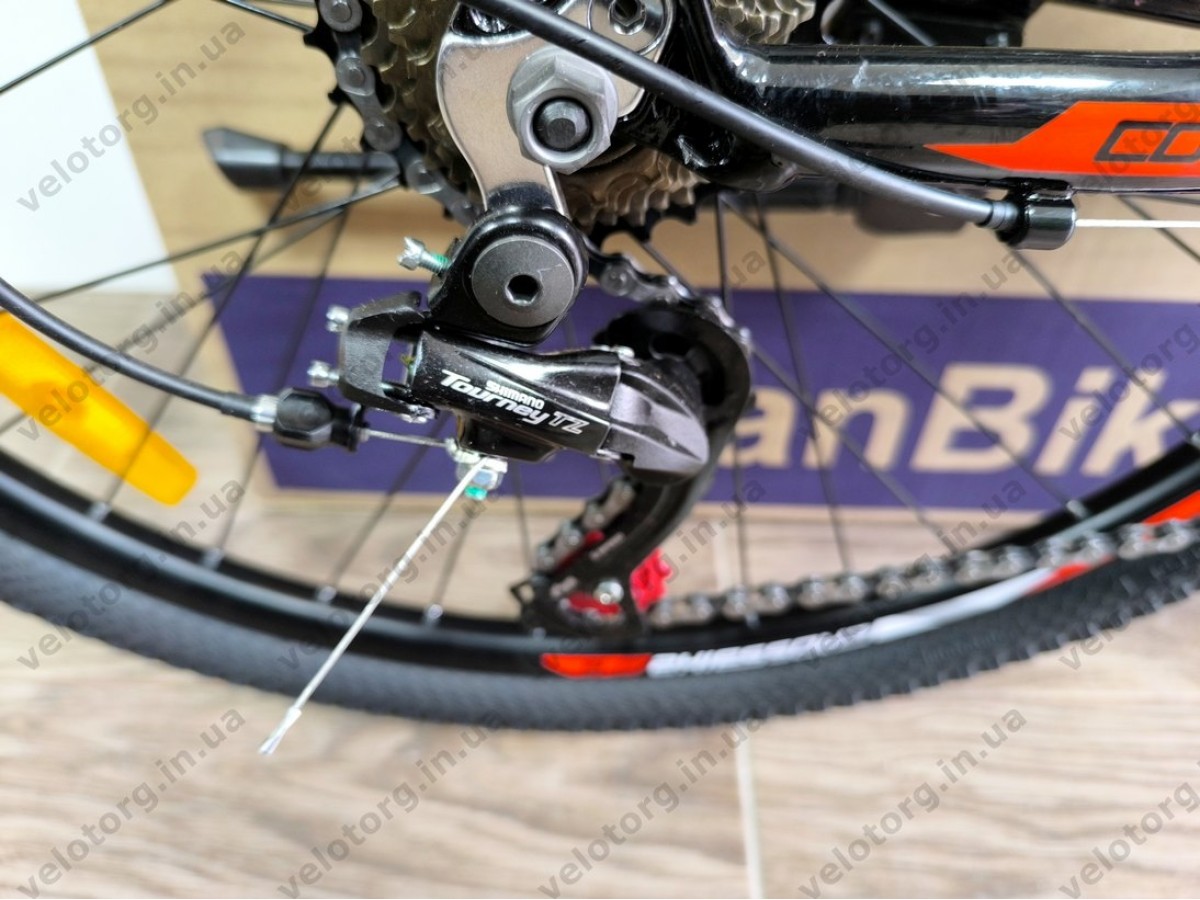 Велосипед Crossbike 26" Compass Рама 12.5" black-red