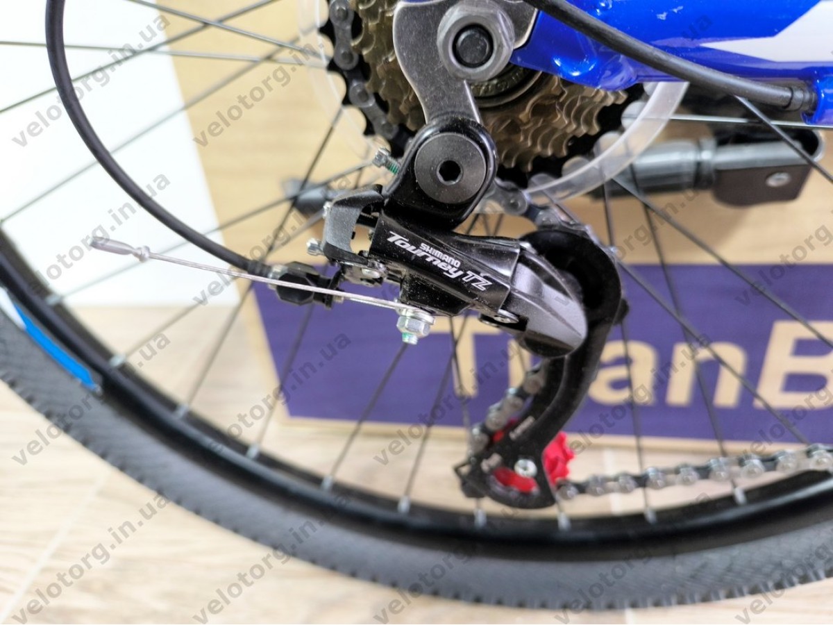 Велосипед Crossbike 26" Compass Рама 12.5" blue-white