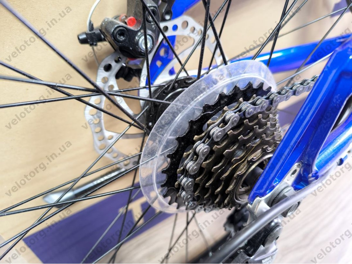 Велосипед Crossbike 26" Compass Рама 12.5" blue-white