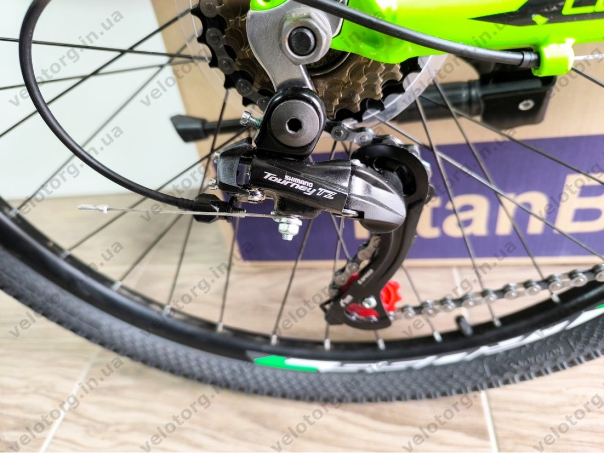 Велосипед Crossbike 26" Compass Рама 12.5" green-black