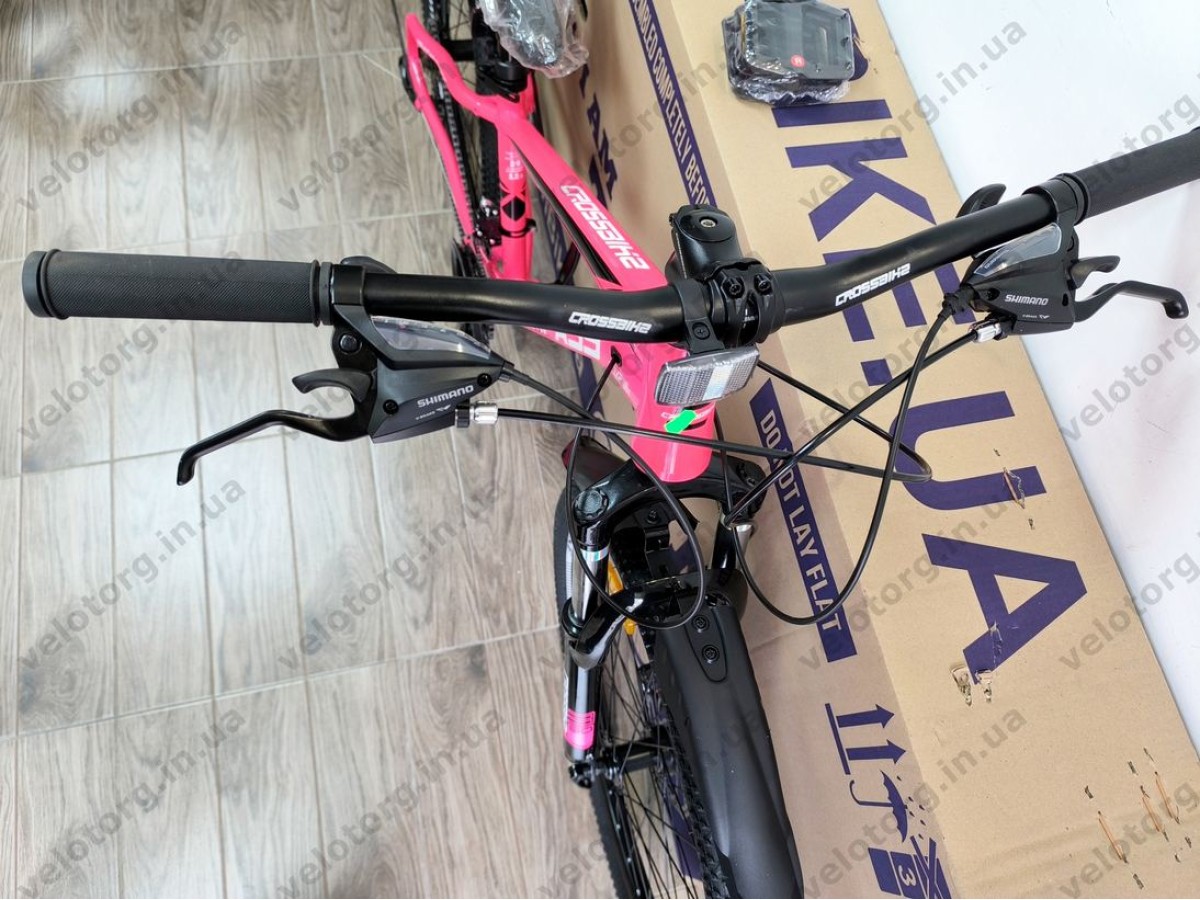 Велосипед Crossbike 26" Compass Рама 12.5" pink-black