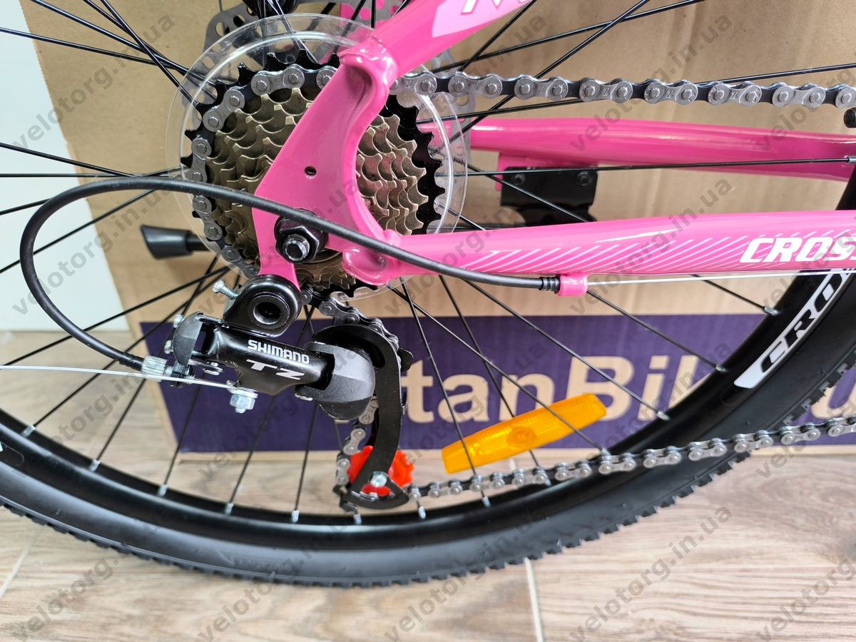 Велосипед CrossBike 26" Imperia рама 13" Pink