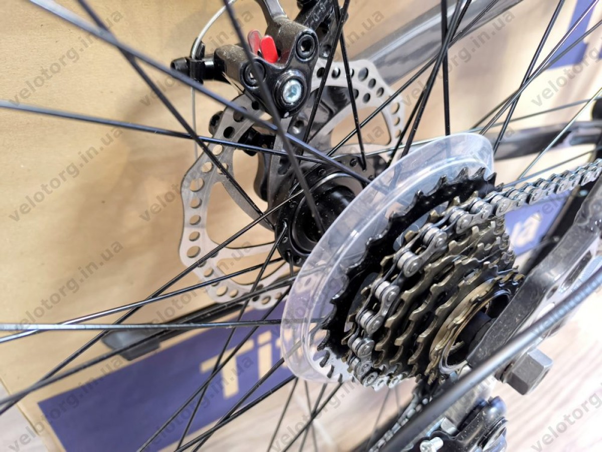 Велосипед Crossbike 26" Lion 2025 Рама 12" grey-orange, Сіро-оранжевий