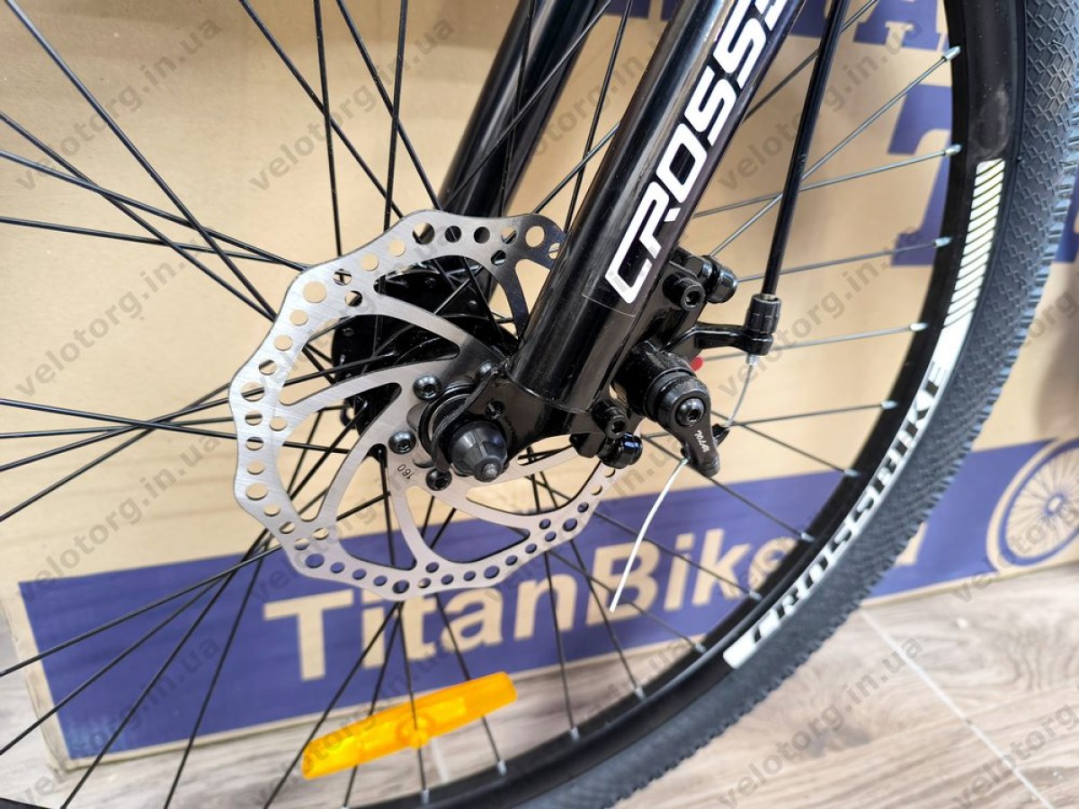 Велосипед Crossbike 26" Lion 2025 Рама 12" grey-orange, Сіро-оранжевий