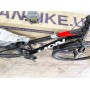 Велосипед Crossbike 26" Lion 2025 - Рама 13", Чорно-червоний