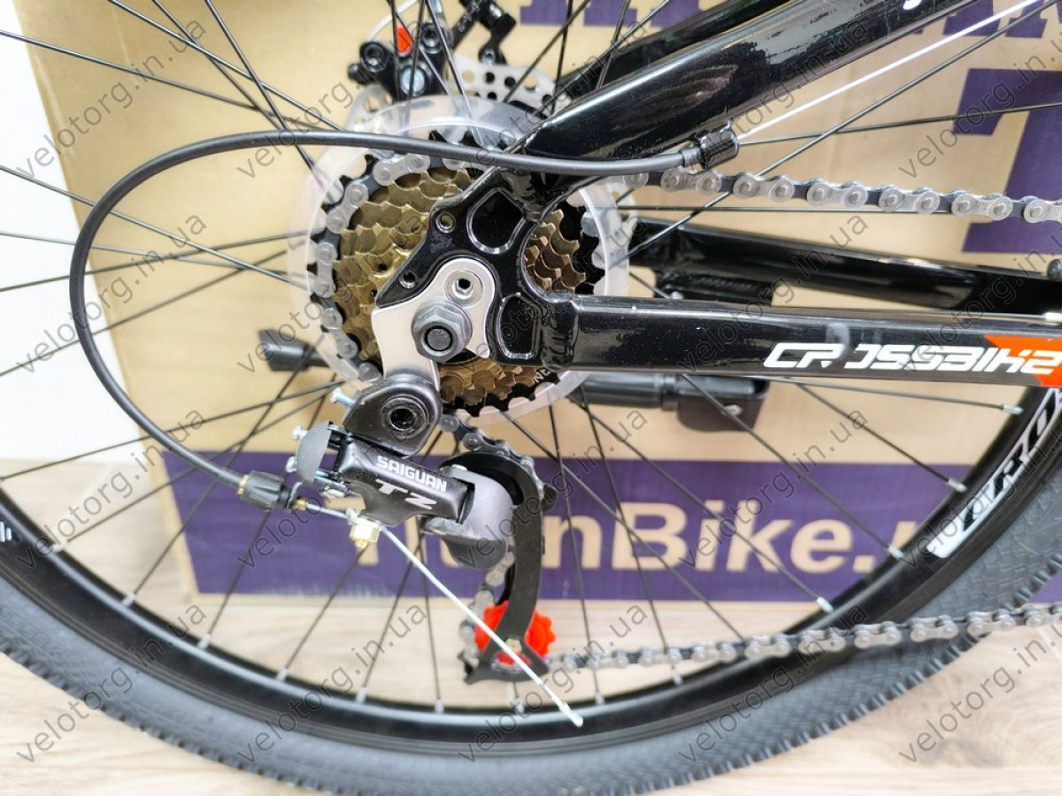 Велосипед Crossbike 26" Lion 2025 - Рама 13", Чорно-червоний