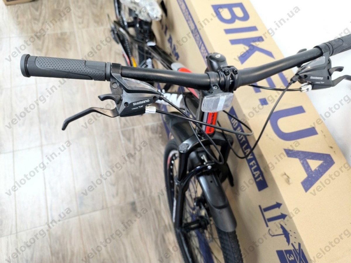 Велосипед Crossbike 26" Lion 2025 Рама 12" black-red, Чорно-червоний