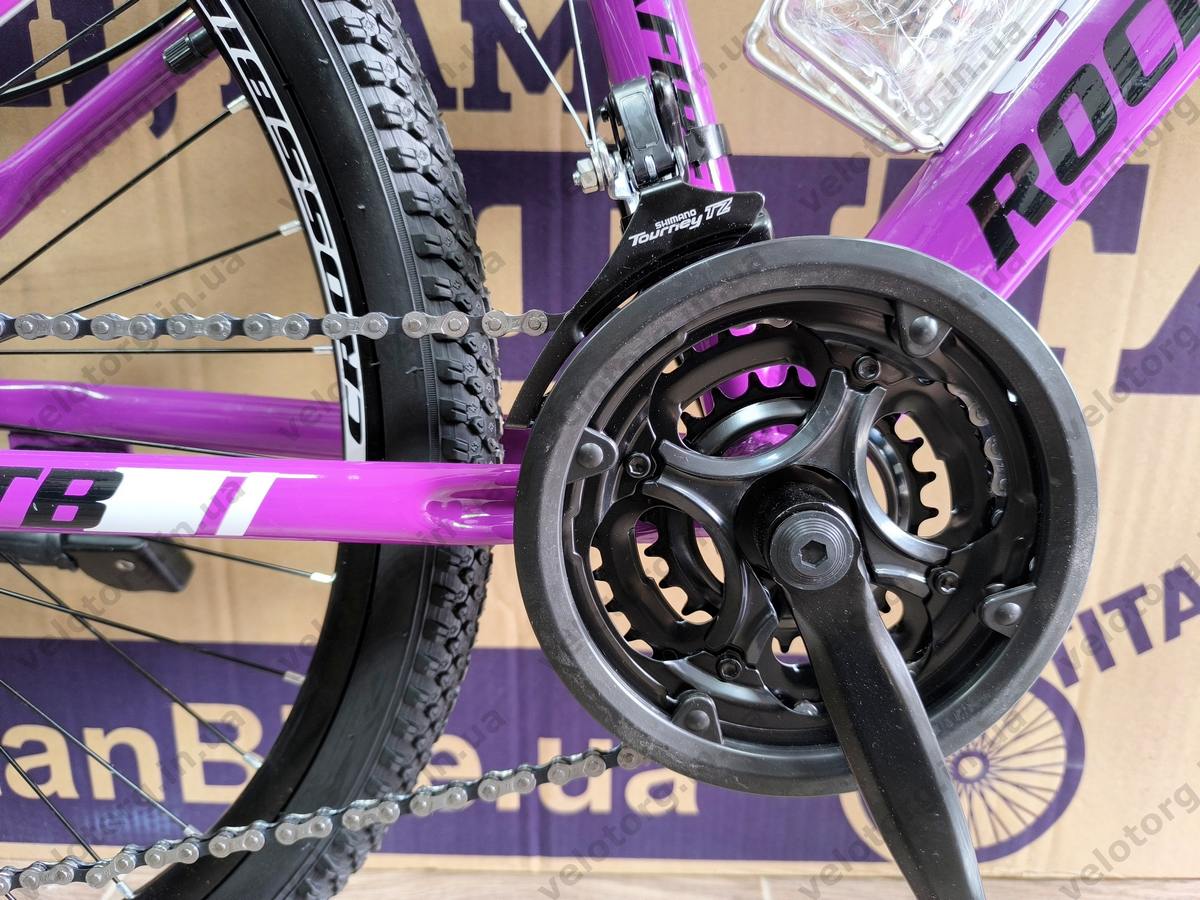 Велосипед Crossbike 26" Rockfire  Рама 13" purple