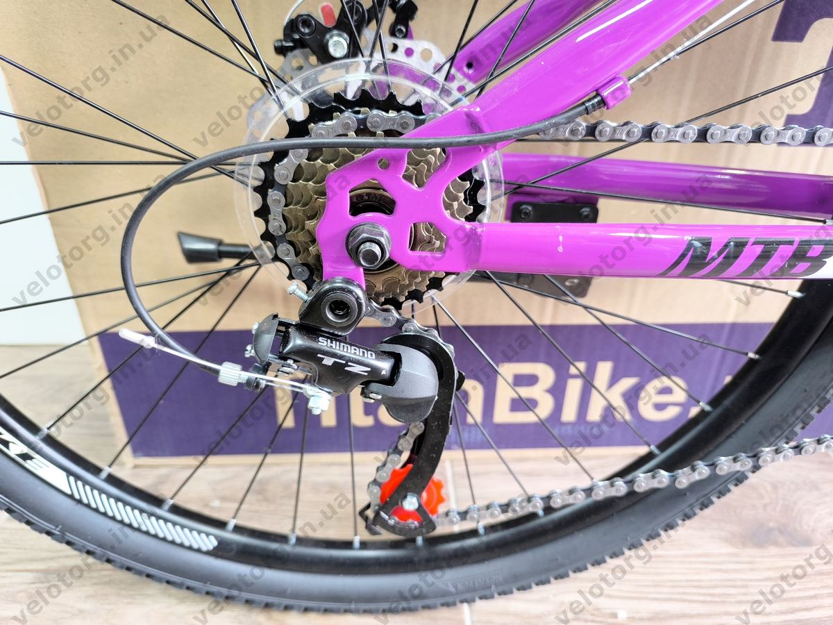 Велосипед Crossbike 26" Rockfire  Рама 13" purple