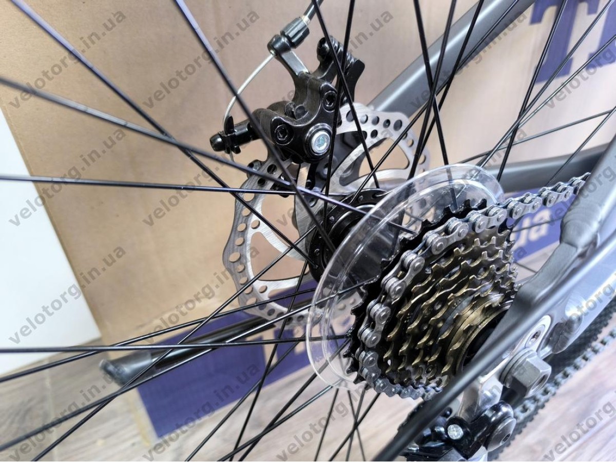Велосипед CrossBike 27.5" Aspect рама 15" black-gray — надійний гірський велосипед для активних поїздок