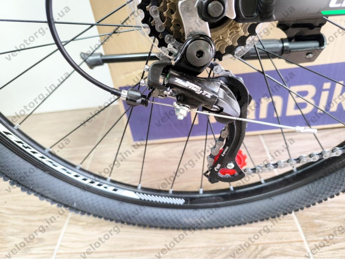 Велосипед CrossBike 27.5" Aspect рама 15" black-green — надійний гірський велосипед для активних поїздок