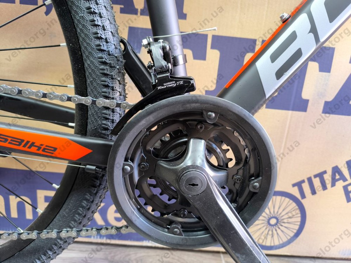 Велосипед Crossbike 27.5" Boxter Рама 17" black-red
