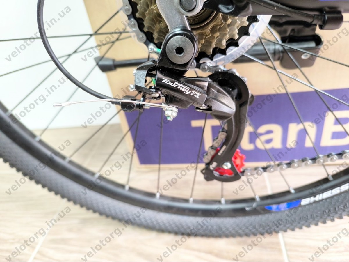 Велосипед Crossbike 27.5″ Compass рама 17″ black-blue