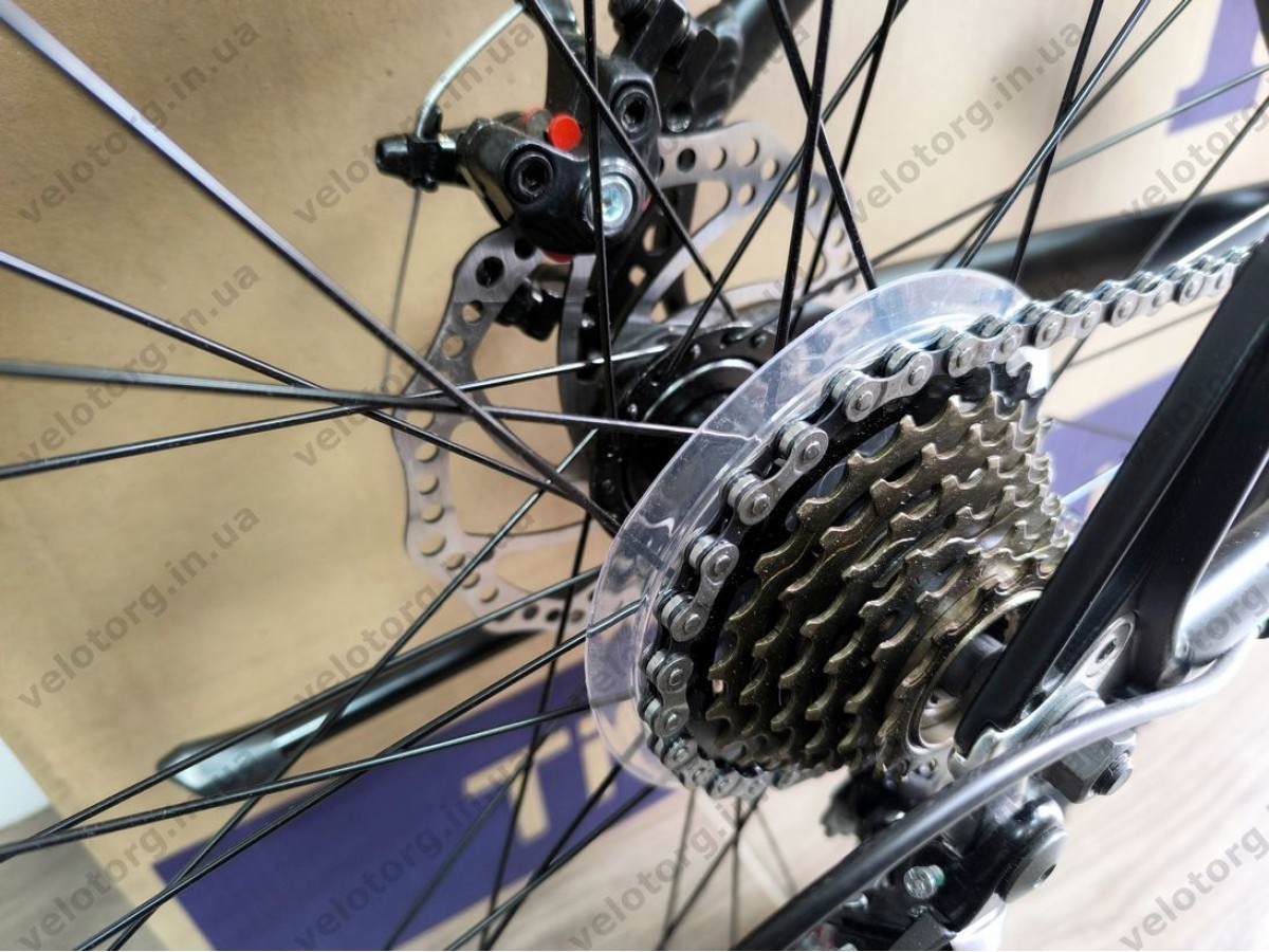 Велосипед Crossbike 27.5" Compass Рама 17" black-green