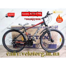 Велосипед Crossbike 27.5″ Compass рама 17″ black-red