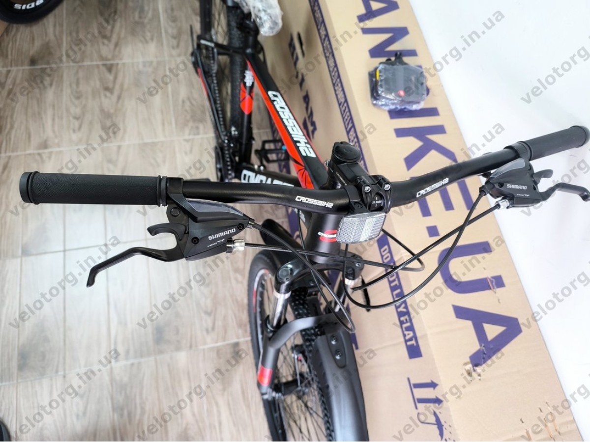 Велосипед Crossbike 27.5″ Compass рама 17″ black-red