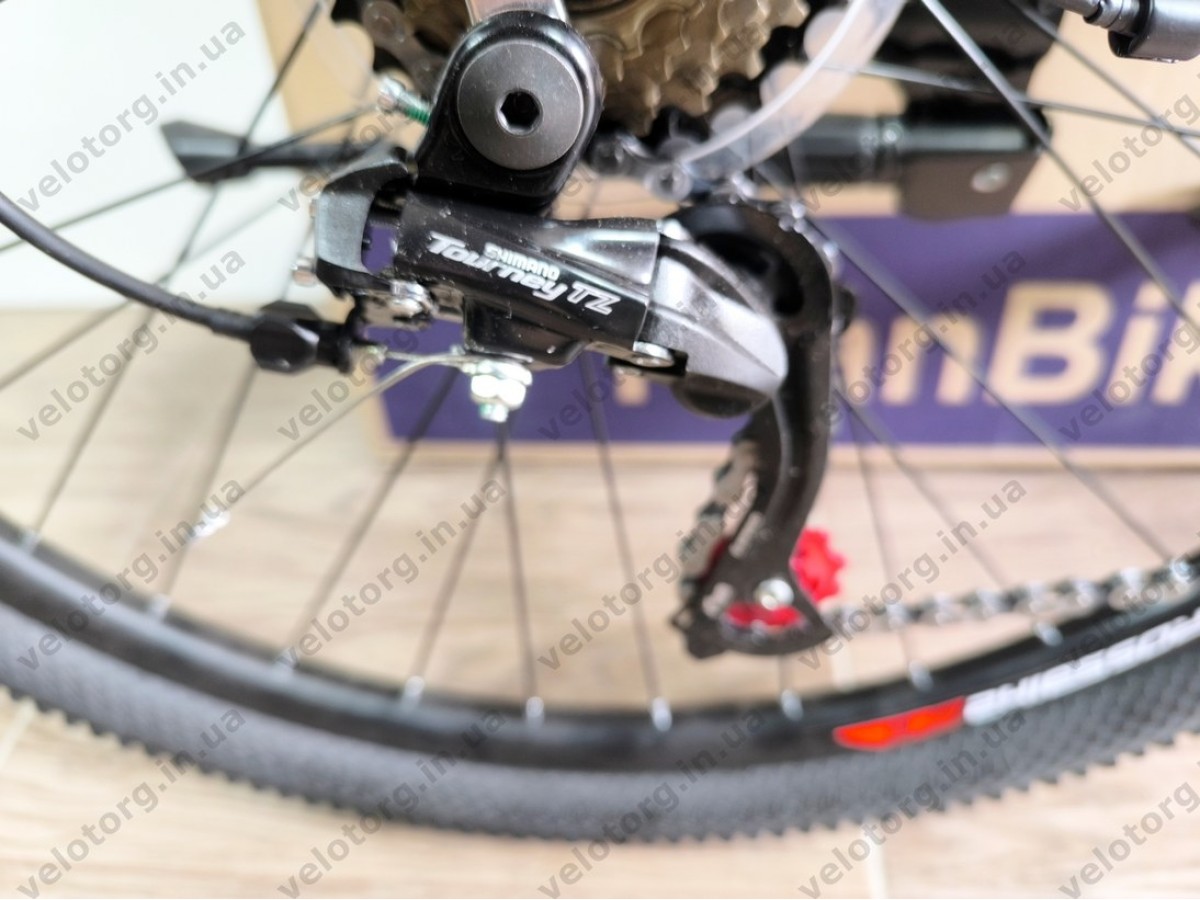 Велосипед Crossbike 27.5″ Compass рама 17″ black-red
