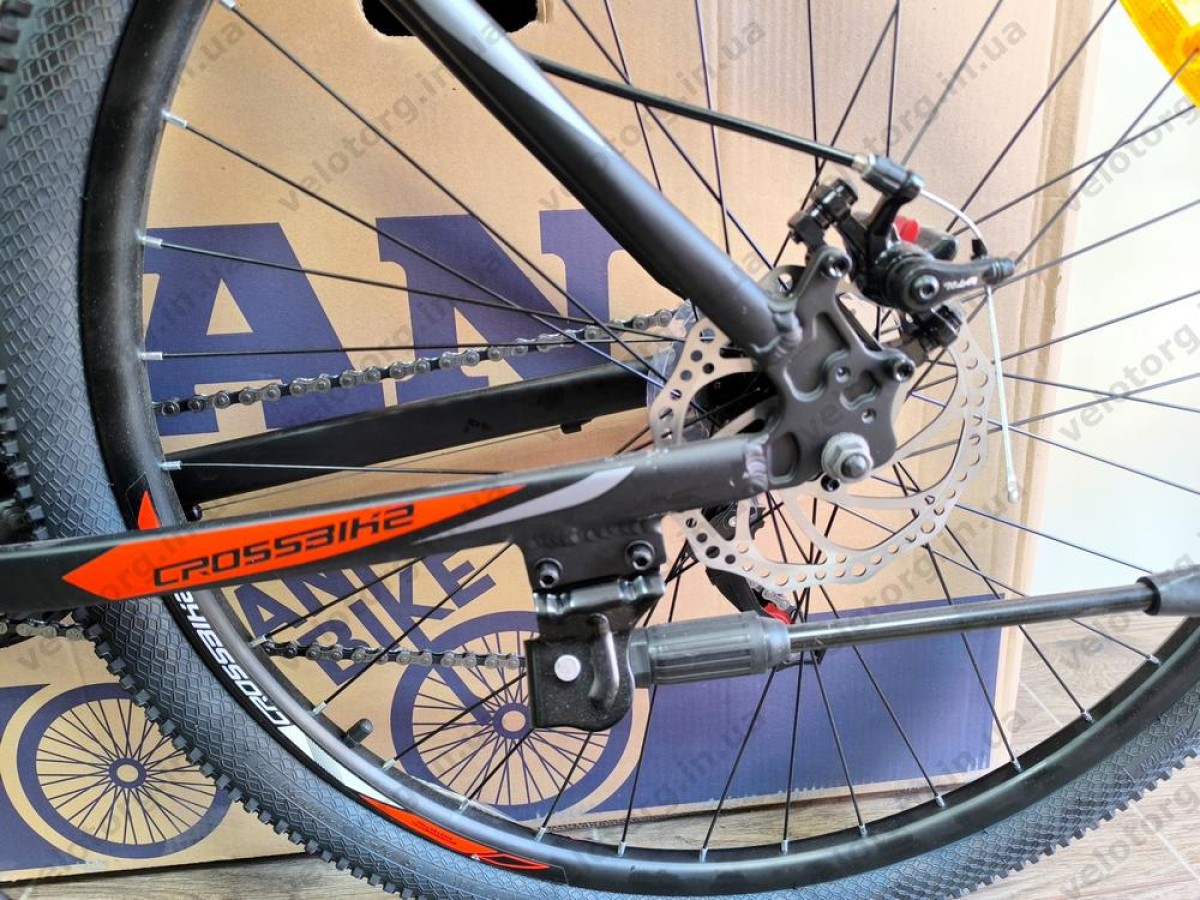 Купити велосипед Crossbike Boxter 29″ рама 19″ black-red – гірський MTB— надійний гірський велосипед для активних поїздок